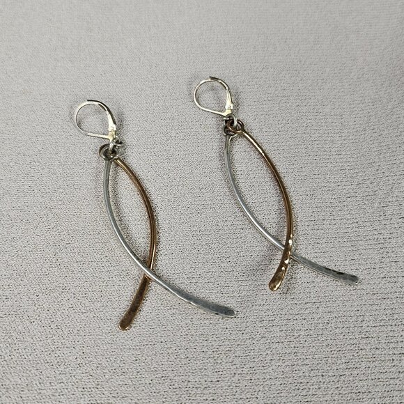 Karyn Chopik Ride the Wave Earrings - Picture 1 of 1